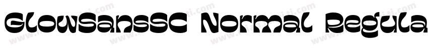 GlowSansSC Normal Regular字体转换